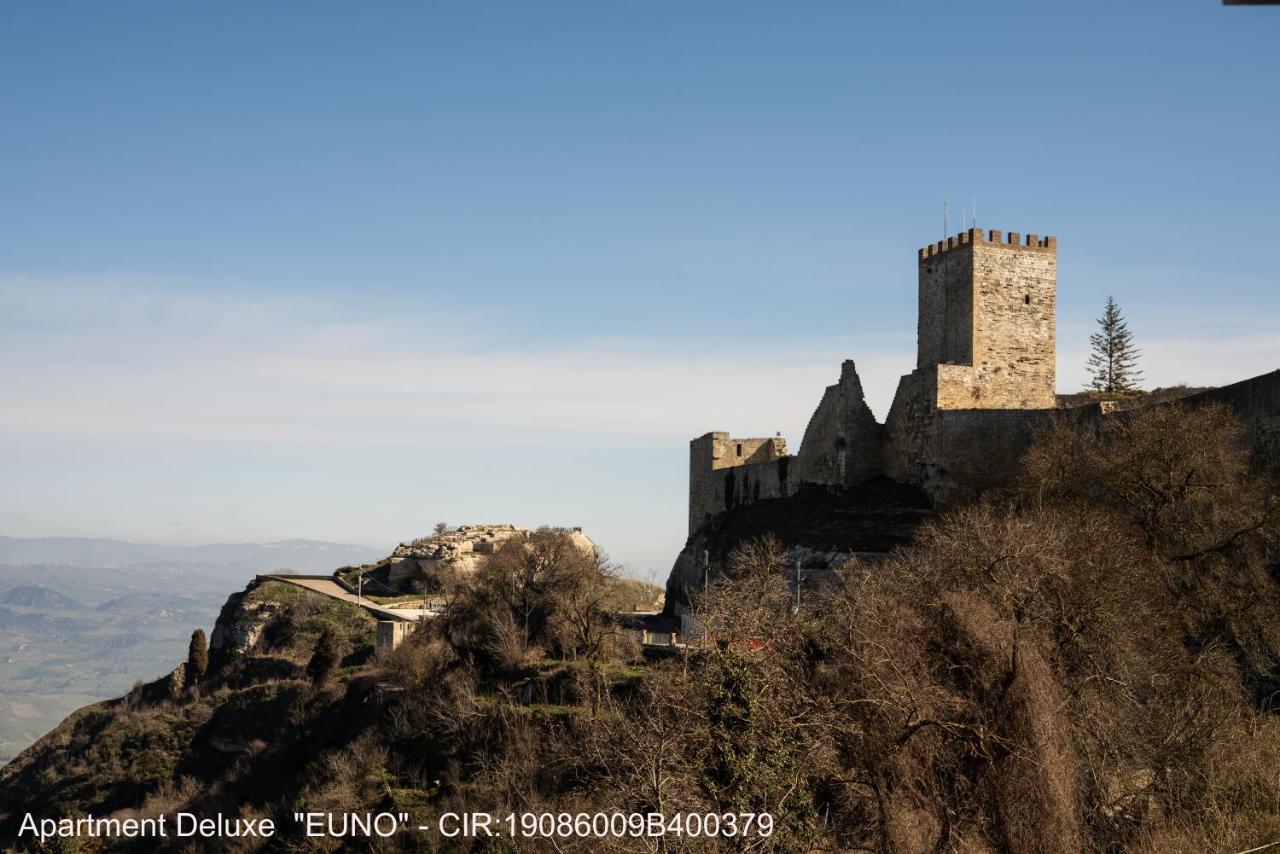 Rocca Di Cerere "Rocca Da Zeru" Apartments Enna Bagian luar foto