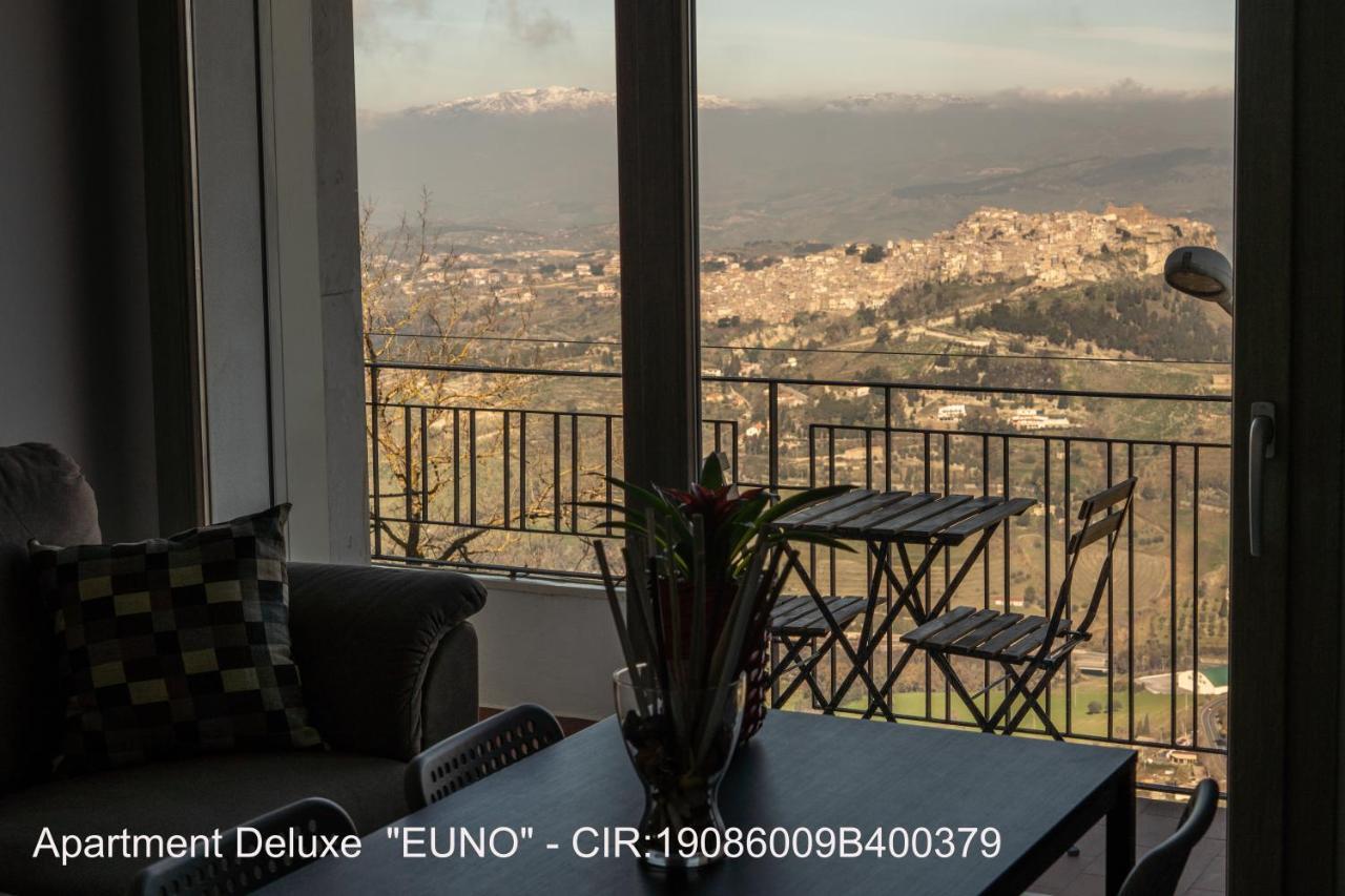 Rocca Di Cerere "Rocca Da Zeru" Apartments Enna Bagian luar foto