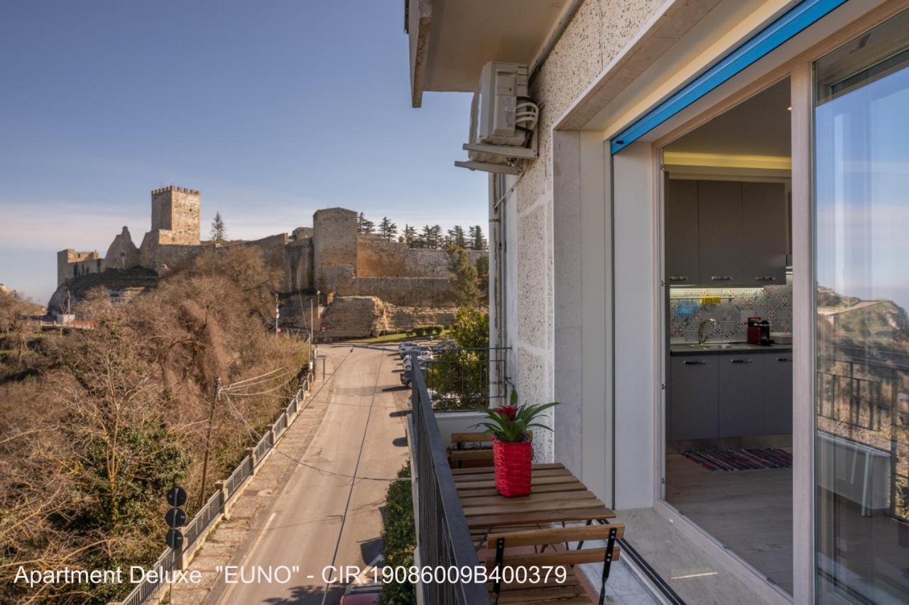 Rocca Di Cerere "Rocca Da Zeru" Apartments Enna Bagian luar foto