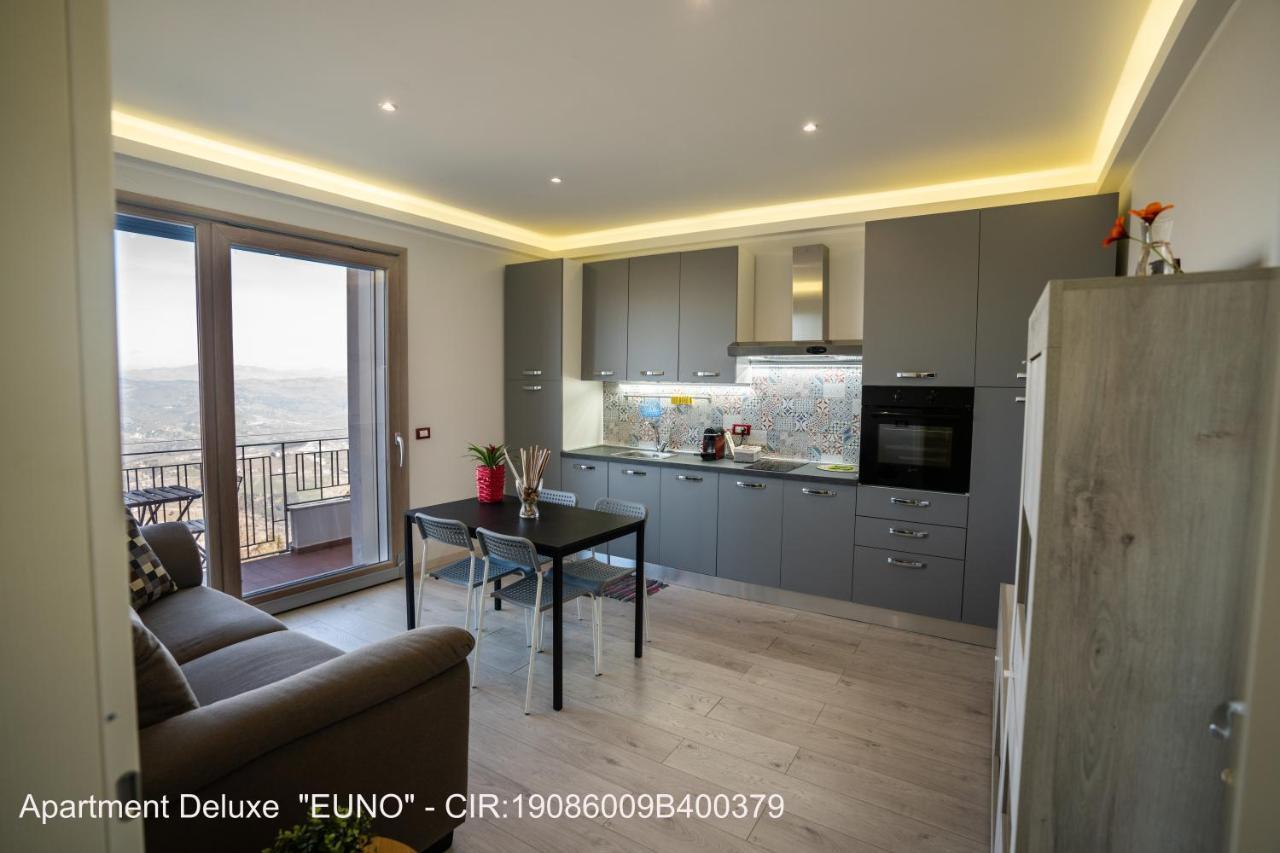 Rocca Di Cerere "Rocca Da Zeru" Apartments Enna Bagian luar foto