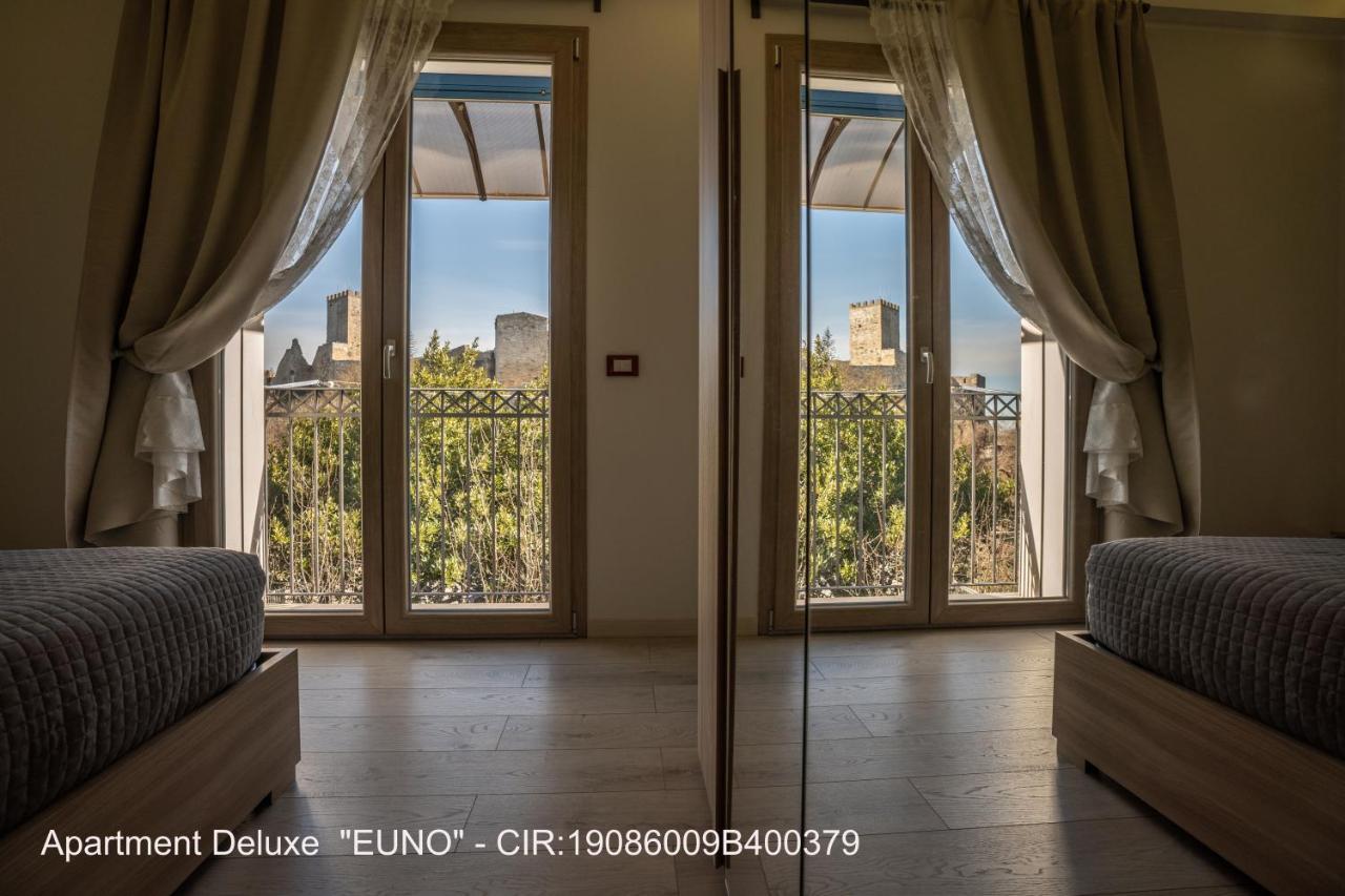 Rocca Di Cerere "Rocca Da Zeru" Apartments Enna Bagian luar foto